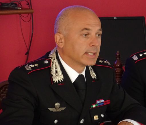 Il tenente colonnello Emanuele Caminada