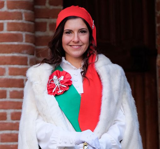 Storico Carnevale Ivrea:  Vezzosa Mugnaia 2018