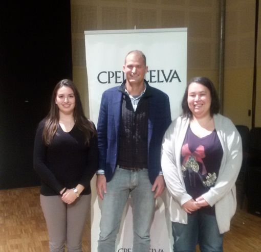 Stéphanie Ramolivaz, Alessandro Giovenzi e Miriam Savin Stéphanie Ramolivaz, Alessandro Giovenzi e Miriam Savin