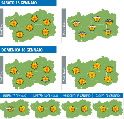 Infografica Centro Multifunzionale Regione autonoma Valle d'Aosta