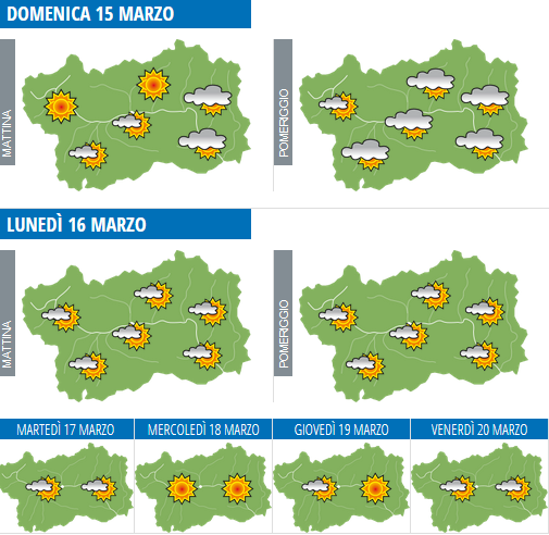 Infografica Centro Multifunzionale Regione autonoma Valle d'Aosta