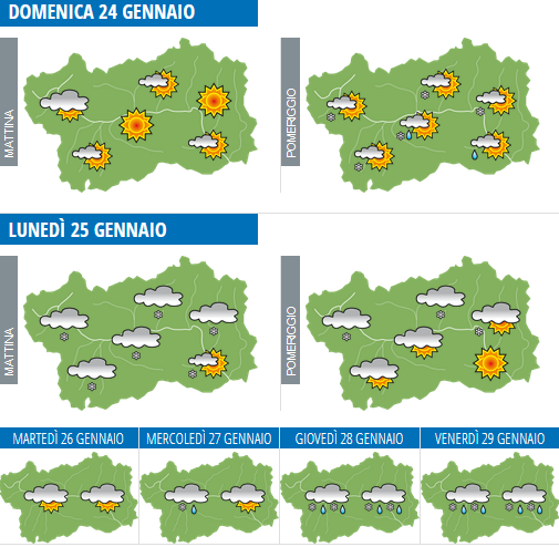 Infografica Centro Multifunzionale Regione autonoma Valle d'Aosta Infografica Centro Multifunzionale Regione autonoma Valle d'Aosta