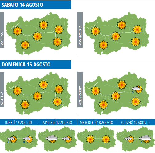 Infografica Centro Multifunzionale Regione autonoma Valle d'Aosta