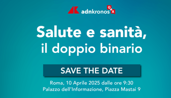 Salute e sanità, il doppio binario: il 10 aprile evento Adnkronos Q&amp;A