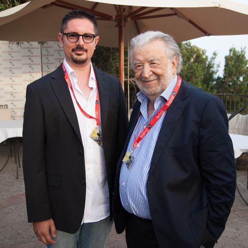 Ad Alessandro Stevanon, qui con Pupi Avati, uno "speciale" della Saison Culturelle