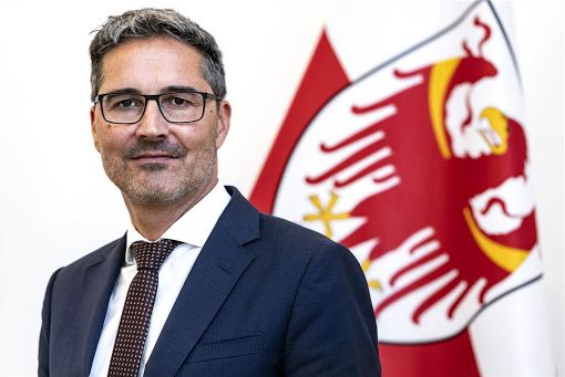 Il Presudente della Svp Arno Kompatscher