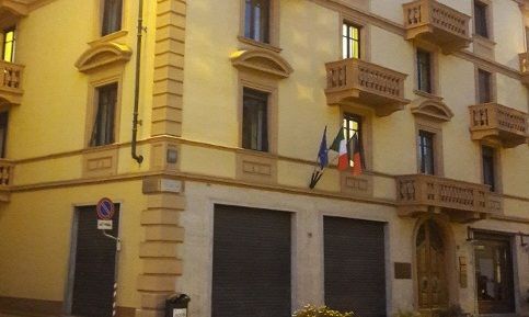 La sede della sezione regionale della Corte dei conti in piazza Roncas ad Aosta