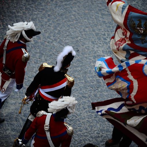 Carnevale Ivrea: Alberto Tosin, Riccardo Paglia e Massimo Lova indosseranno le braje bianche per il secondo anno consecutivo
