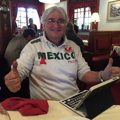 Anche di fronte alle avversità della vita Franco Frachey non ha mai perso il suo sorriso