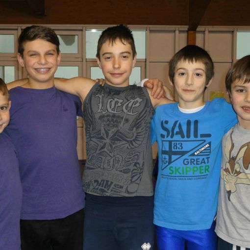 Gli allievi della Gym