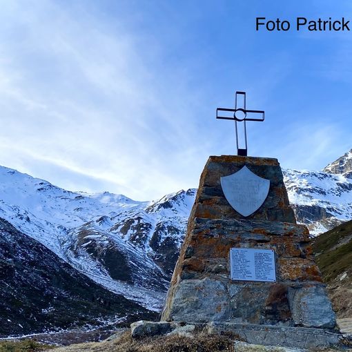 Il monumento commemorativo alla Grand Alpe di Valgrisenche