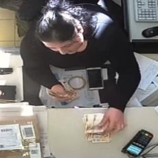 Vincenza Lei in un fotogramma della videocamera dei carabinieri