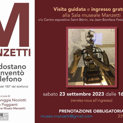 Innocenzo Manzetti il valdostano papà del tellefono e non solo