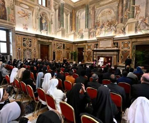 L'udienza di Papa Francesco alla comunità del Clarettianum, 7 novembre 2022