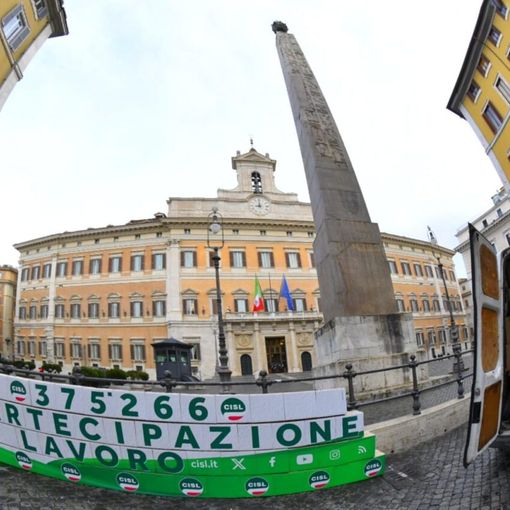 Legge su Partecipazione. La Cisl ha depositato alla Camera quasi 400 mila firme raccolte a sostegno della proposta