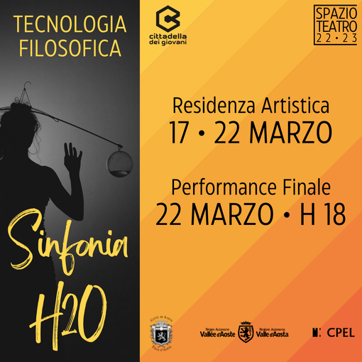 Danza, musica, teatro ed acqua si fondono in “Sinfonia H2O” del collettivo Tecnologia Filosofica