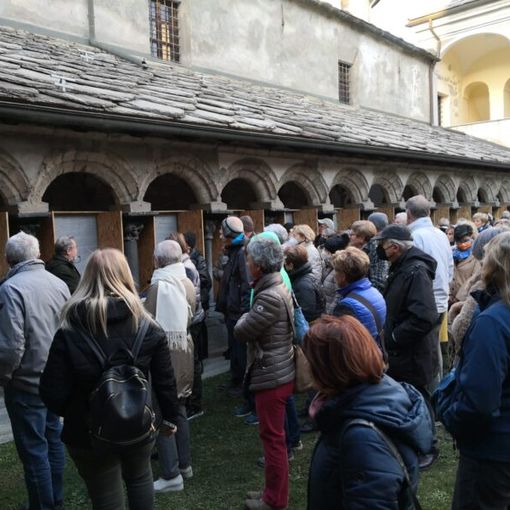 Nelle foto momenti di repertorio dell'attività di Uni Terzaetà