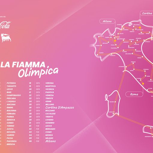 Aosta sarà una delle tappe importanti del viaggio della Fiamma Olimpica che accompagnerà i Giochi Olimpici Invernali di Milano Cortina 2026