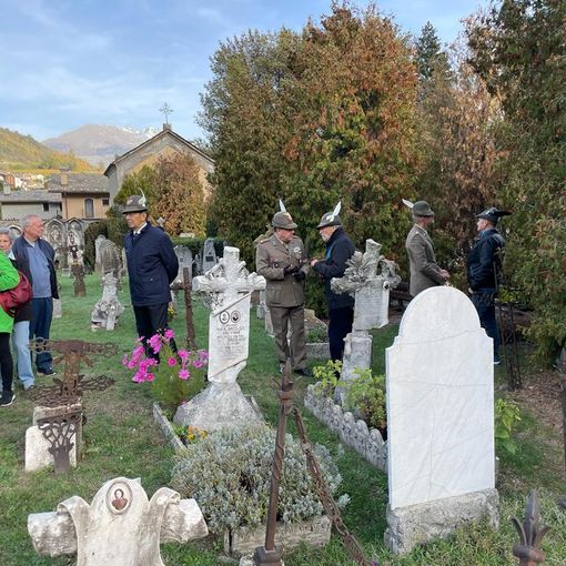La foto dello scorso anno, in occasione della Cerimonia svolta per Onorare la Memoria dei  Soldati