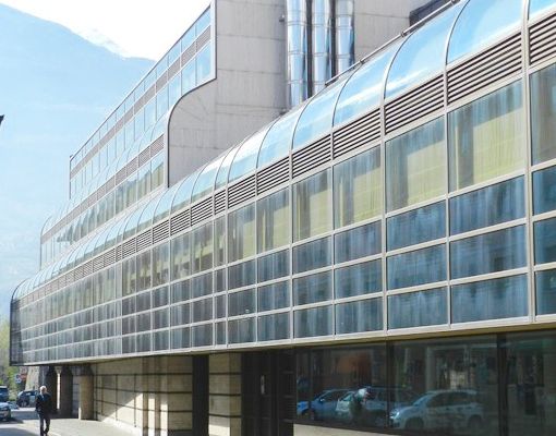 La biblioteca regionale 'Bruno Salvadori' ad Aosta