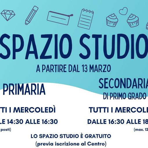 IL CENTRO PER LE FAMIGLIE APRE LO SPAZIO STUDIO