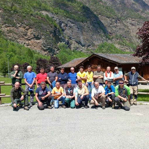 Il gruppo della prima corvée