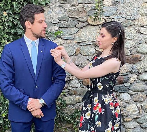 Luca Distasi e Ilaria Russo