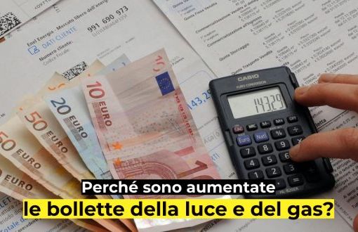 Le bollette del gas a ottobre segnano un aumento del +12%