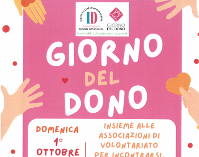 &quot;Giorno del dono&quot;, il Comune di Verrès aderisce all'iniziativa