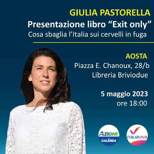 &quot;Exit Only&quot;, Giulia Pastorella presenta il suo libro