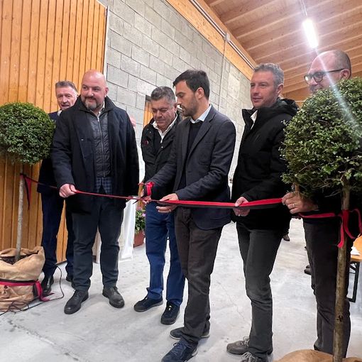 L’Assessore Marco Carrel all’inaugurazione della struttura sanitaria dell’Anaborava