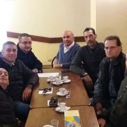 Una momento dell'incontro con gli addetti Vigilanza privata. Al centro Raffaele Statti segretario Uiltucs