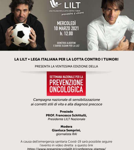 Settimana Nazionale Lilt per la Prevenzione Oncologica
