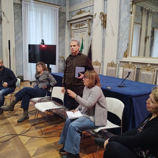 Momenti dell'incontro (foto aostainforma)
