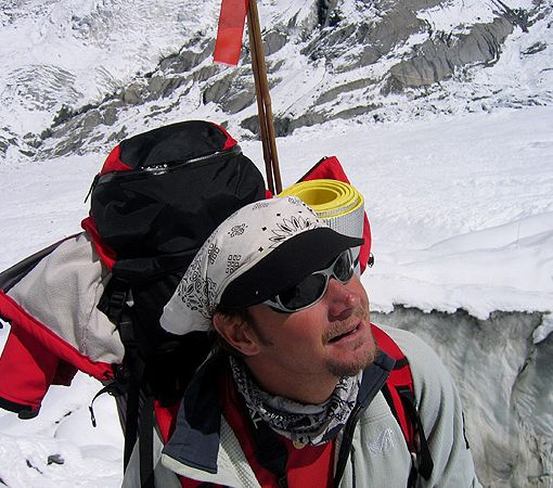 L'alpinista e guida alpina valdostano Marco Camandona