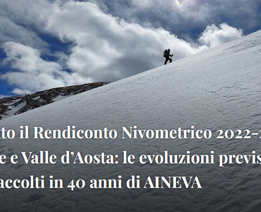 Nell'inverno scorso in Piemonte e Valle d'Aosta 24 incidenti con nove morti