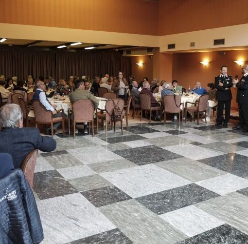 Momenti della festa (foto newsletter Courmayeur)