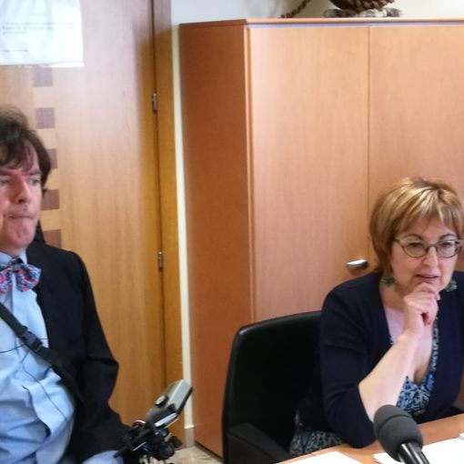 I Consiglieri di Rete Civica Alberto Bertin e Chiara Minelli