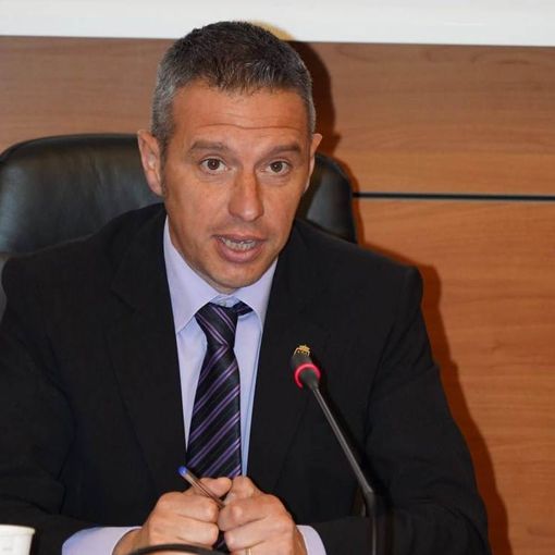 Davide Sapinet, assessore regionale alle opere pubbliche