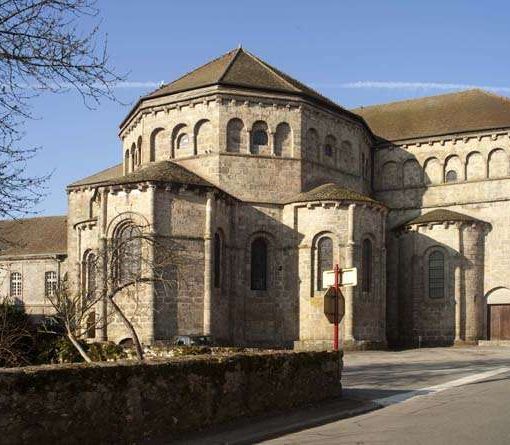 Solignac la chiesa della Abbazia