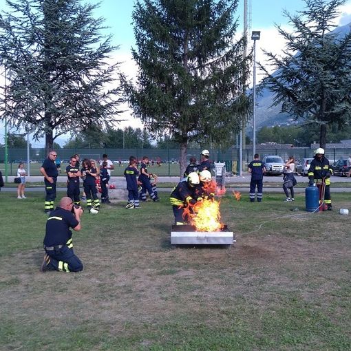 A Issime Assemblea annuale del personale volontario del corpo valdostano dei vigili del fuoco