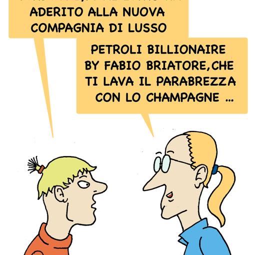 LA VIGNETTA DELLA SETTIMANA: BENZINA AL MASSIMO SALARI AL MINIMO