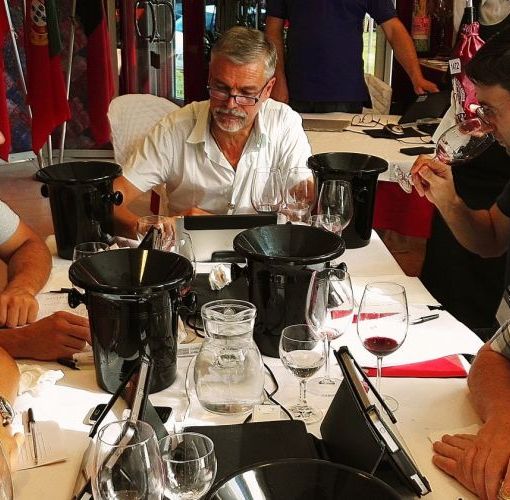 Giurati di Vins Extremes all'opera