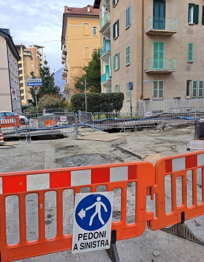 Aosta: Via Monte Vodice: il ripristino della fognatura è quasi completato, a breve la fine dei disagi