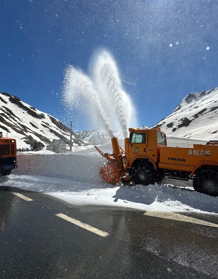 RIAPERTO AL TRANSITO IL COLLE DEL GRAN SAN BERNARDO