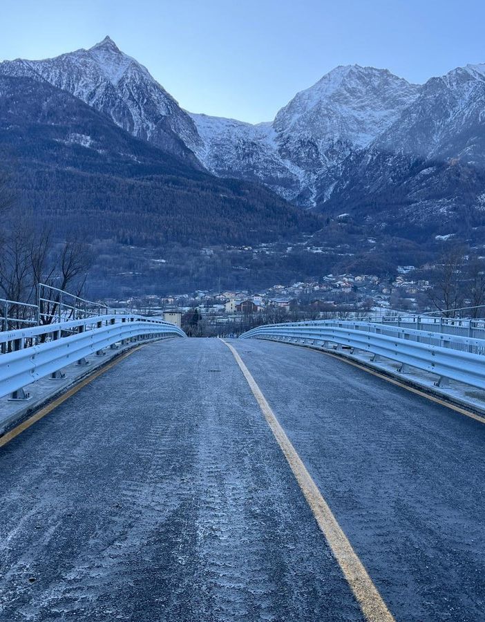 Riapre in anticipo il ponte di Brissogne sulla Dora