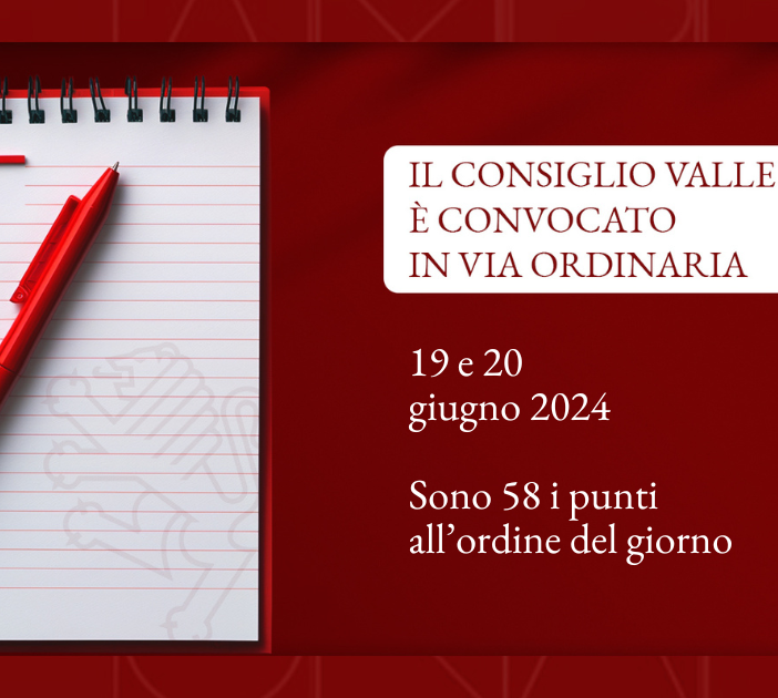 Il Consiglio si riunisce il 19 e 20 giugno