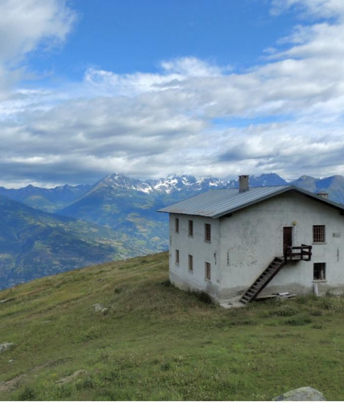 L'edificio Alpe Chamolè
