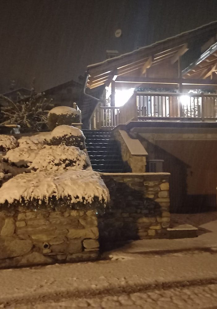 Doues sotto la neve