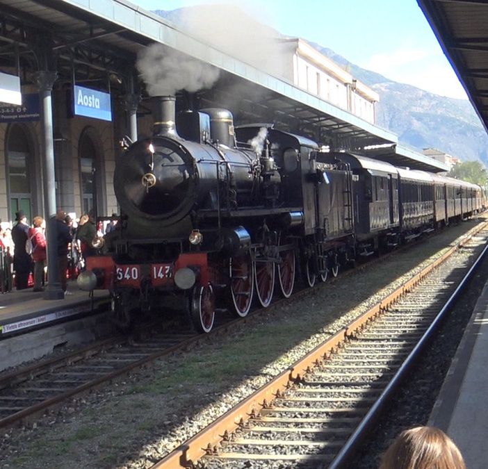 Gruppo Matou.tv presenta il documentario sul treno storico Chivasso-Aosta